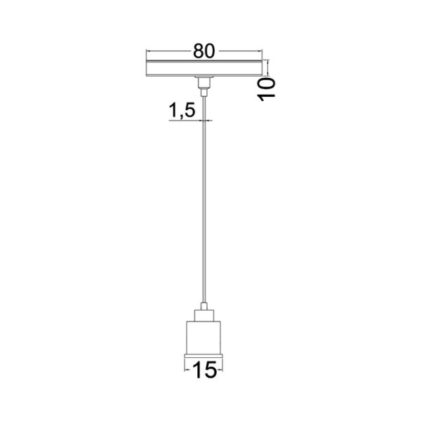 PRIBOR ZA VISEĆU MONTAŽU NA MAGNETNU ŠINU BY41-90041 BARYTRON - Image 3