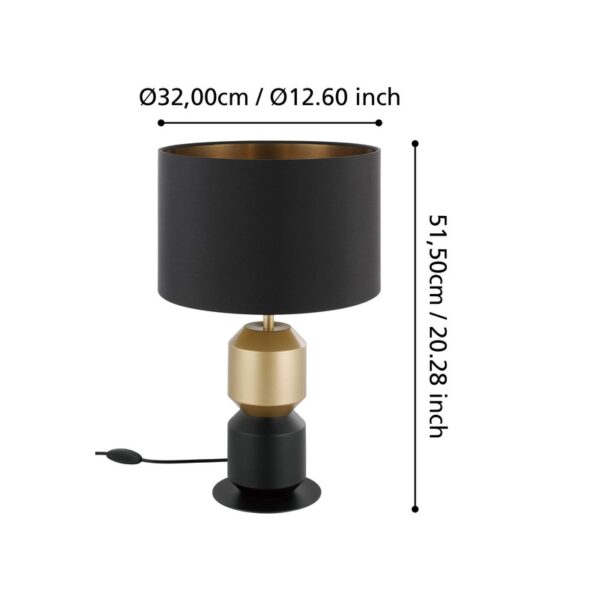 LAURIGNANO STONA LAMPA 390188 EGLO - Image 2