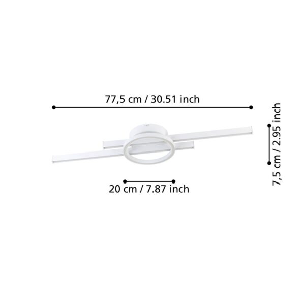 AMANDOLO LED PLAFONJERA 900952 EGLO - Image 4