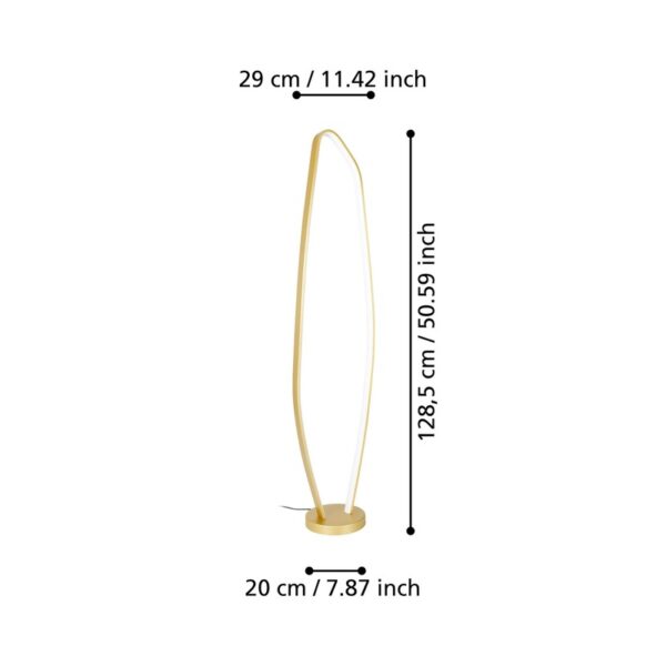 VALLEROSA LED PODNA LAMPA 900919 EGLO - Image 4