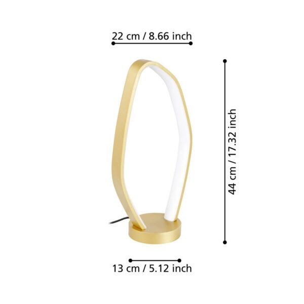 VALLEROSA LED STONA LAMPA 900918 EGLO - Image 4