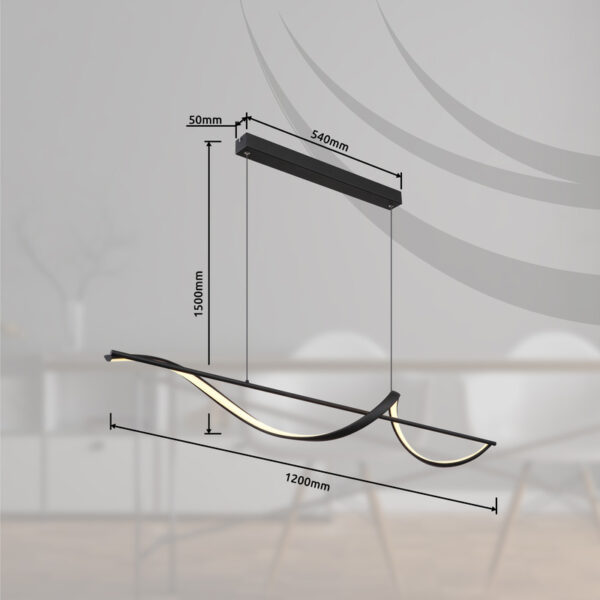 VIOLINO LED VISILICA 67207-24 GLOBO LIGHTING - Image 9