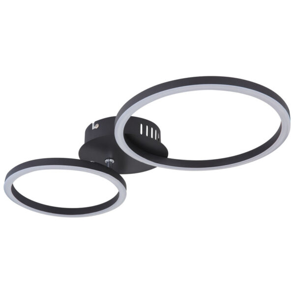 KENDY LED PLAFONJERA CRNA 24W 67233-24S GLOBO LIGHTING - Image 3