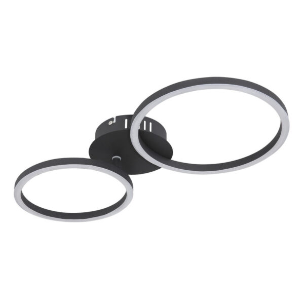 KENDY LED PLAFONJERA CRNA 24W 67233-24S GLOBO LIGHTING - Image 4