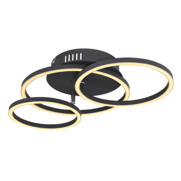 KENDY LED PLAFONJERA CRNA 30W 67233-30S GLOBO LIGHTING - Image 3