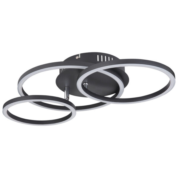KENDY LED PLAFONJERA CRNA 30W 67233-30S GLOBO LIGHTING - Image 4