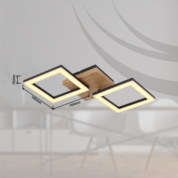 KERRY LED PLAFONJERA 67280-18 GLOBO LIGHTNING - Image 11