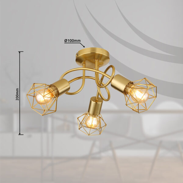 XARA I SPOT LAMPA 54802GB-3D GLOBO LIGHTING - Image 5