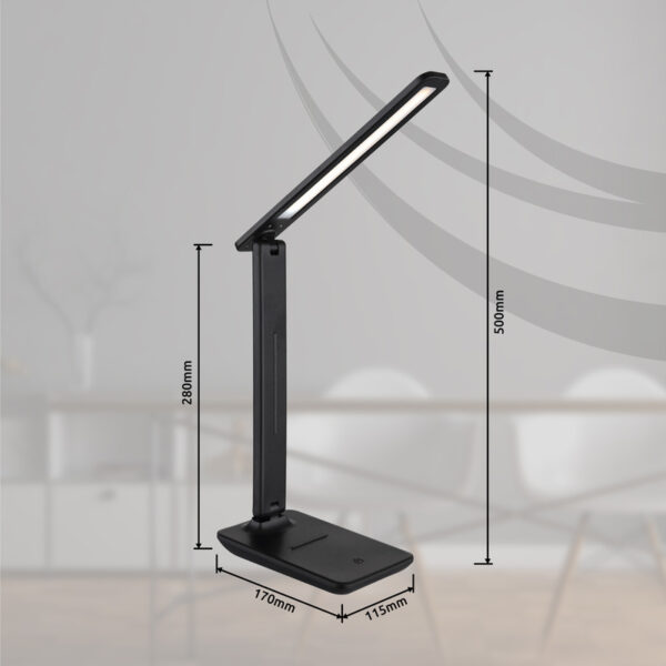 LED CRNA STONA LAMPA 58439S GLOBO LIGHTING - Image 8