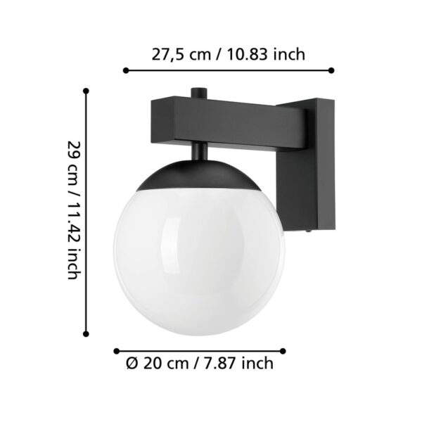 BUFALATA ZIDNA LAMPA 900669 EGLO - Image 4