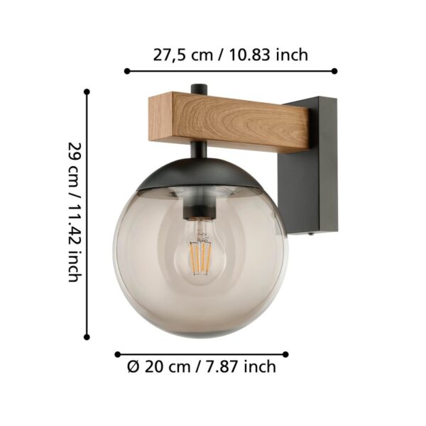 BUFALATA ZIDNA LAMPA 900671 EGLO - Image 4