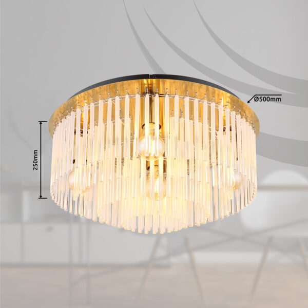 GORLEY PLAFONJERA 15698D1M GLOBO LIGHTING - Image 4