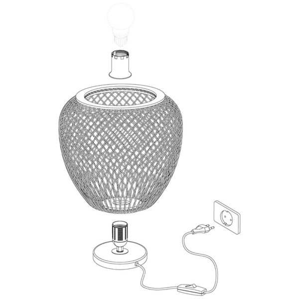 DEMBLEBY STONA LAMPA 43263 EGLO - Image 4