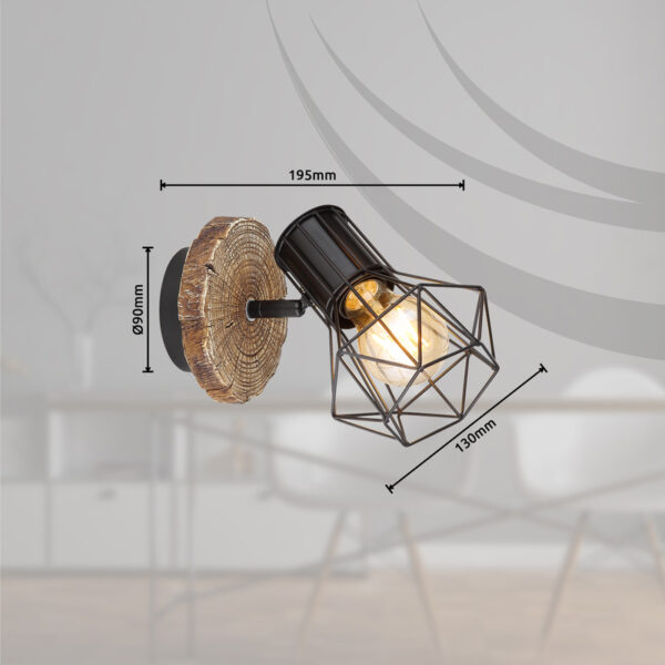 PRISKA SPOT LAMPA 54017W-1 GLOBO LIGHTING - Image 7
