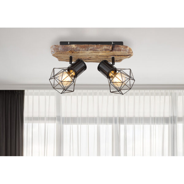 PRISKA SPOT LAMPA 54017W-2 GLOBO LIGHTING - Image 2