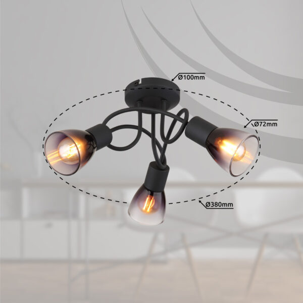 SATELLA SPOT LAMPA 54312-3D GLOBO LIGHTING - Image 6
