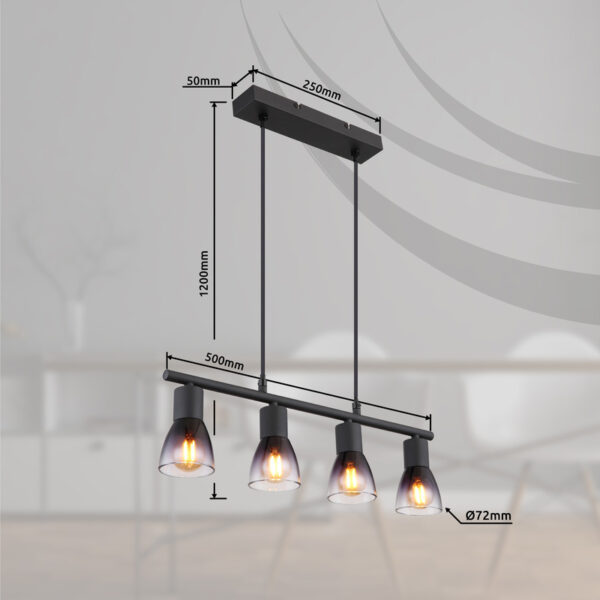 SATELLA VISILICA 54312-4H GLOBO LIGHTING - Image 6