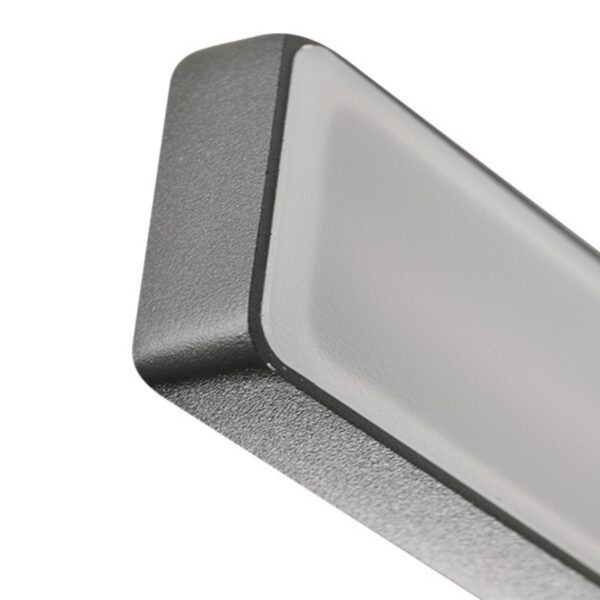 M1058/1000 CRNA LED 18W LED 4000K ZIDNA LAMPA IP54 MITEA LIGHTING - Image 4