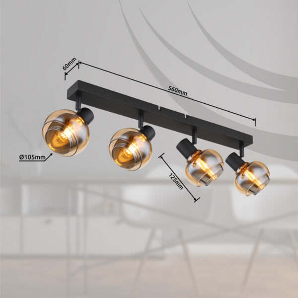TOKKI SPOT LAMPA 54309-4B GLOBO LIGHTING - Image 8