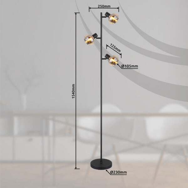 PODNA LAMPA TOKKI 54309SB GLOBO LIGHTING - Image 7