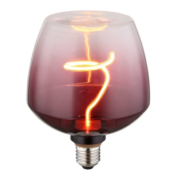 LED SIJALICA GLAS BROMBEERFARBEN, 1XE27 LED GLOBO LIGHTING 11539B
