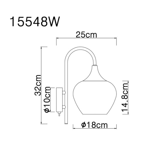 MAXY 15548W ZIDNA LAMPA GLOBO LIGHTING - Image 5
