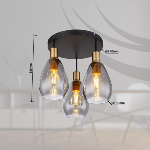 FANNI 15563-3D PLAFONSKA LAMPA GLOBO LIGHTING - Image 5