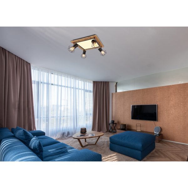 PRISKA 54017D4 PLAFONSKA LAMPA GLOBO LIGHTING - Image 2