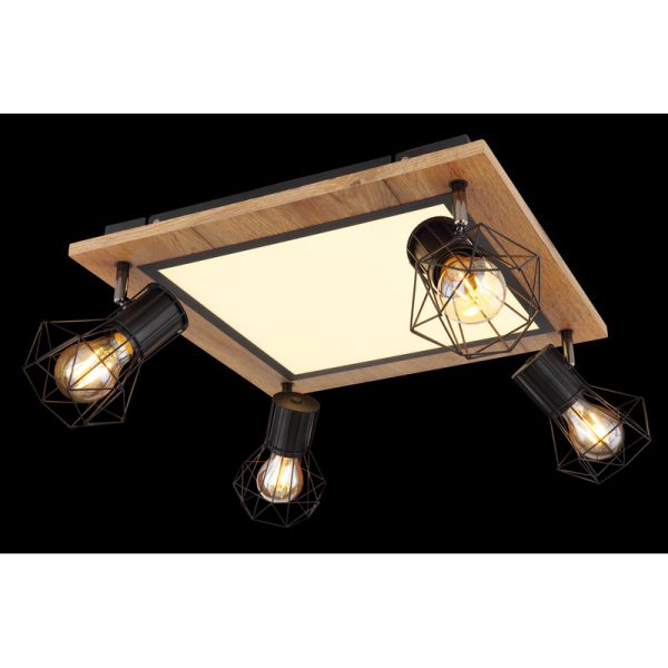 PRISKA 54017D4 PLAFONSKA LAMPA GLOBO LIGHTING - Image 3
