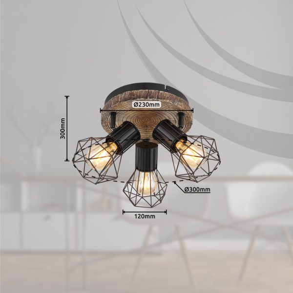 PRISKA 54017W-3 SPOT LAMPA GLOBO LIGHTING - Image 9