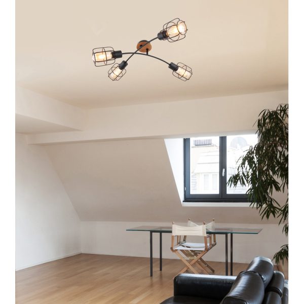 WILLA 54037-4D PLAFONSKA LAMPA GLOBO LIGHTING - Image 2
