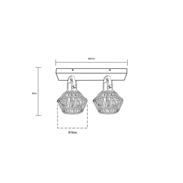 VALLI 54043-2 SPOT LAMPA GLOBO LIGHTING - Image 10