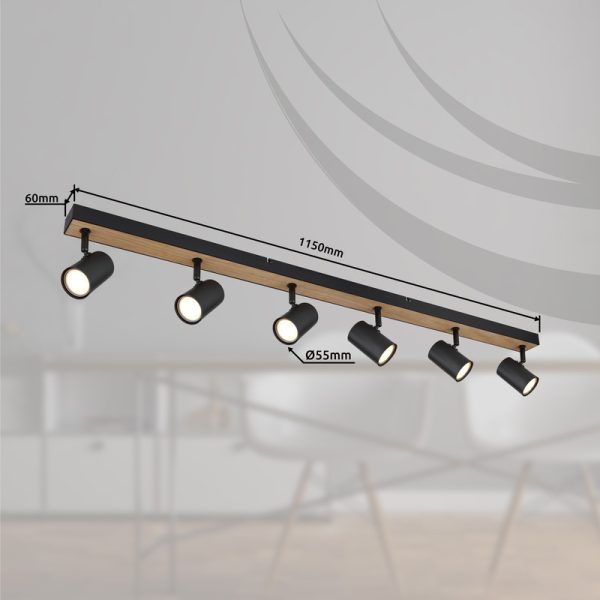 ROBBY 57911-6DBW SPOT LAMPA GLOBO LIGHTING - Image 7