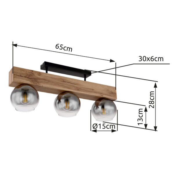 MOITAS 15656-3D PLAFONSKA LAMPA GLOBO LIGHTING - Image 9