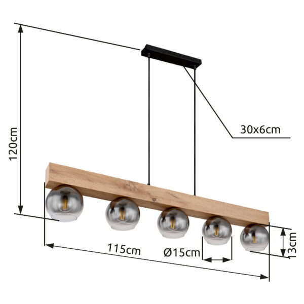 MOITAS 15656-5H VISILICA GLOBO LIGHTING - Image 9
