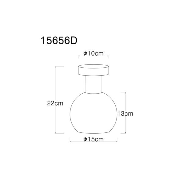 MOITAS 15656D PLAFONSKA LAMPA GLOBO LIGHTING - Image 8