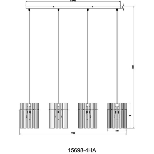 GORLEY 15698-4HA VISILICA GLOBO LIGHTING - Image 7