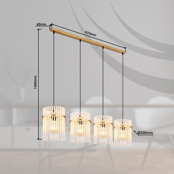 GORLEY 15698-4HM VISILICA GLOBO LIGHTING - Image 9