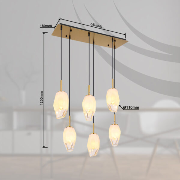 BARCLEY 15787-6H VISILICA GLOBO LIGHTING - Image 10