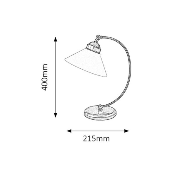 MARIAN STONA LAMPA 2702 RABALUX - Image 2