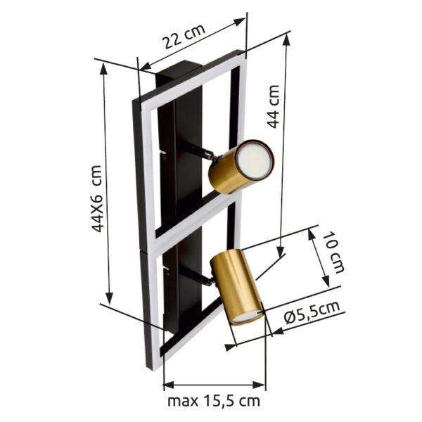 MARRIE 57032-2 ZIDNA LAMPA GLOBO LIGHTING - Image 6