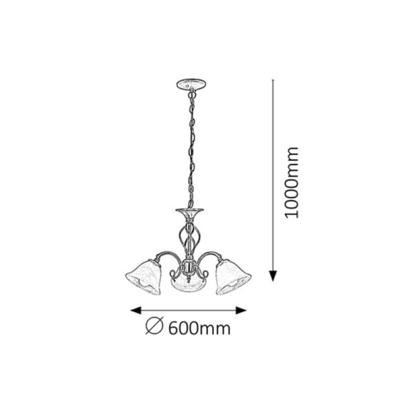 BECKWORTH LUSTER 7133 RABALUX - Image 2