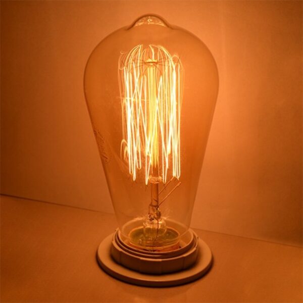 E27 60W ST64 2200K 220V DEKORATIVNA RETRO AMBER SIJALICA MITEA LIGHTING - Image 2