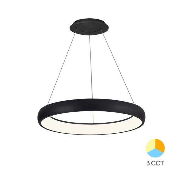 BRY-BELLA-MLP-PD-OKRUGLA-CRNA-46W-3U1-IP20-LED VISILICA BH17-03481 BRAYTRON