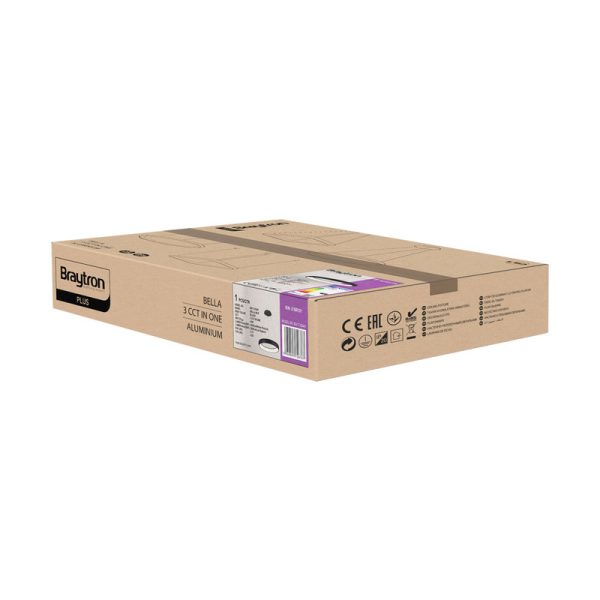 BRY-BELLA-MLP-PD-OKRUGLA-CRNA-46W-3U1-IP20-LED VISILICA BH17-03481 BRAYTRON - Image 4