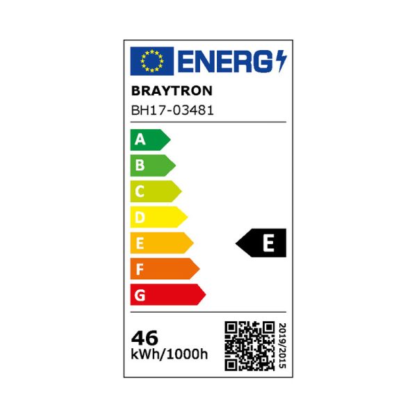 BRY-BELLA-MLP-PD-OKRUGLA-CRNA-46W-3U1-IP20-LED VISILICA BH17-03481 BRAYTRON - Image 6