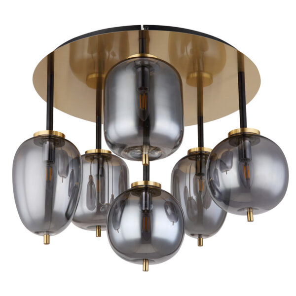 BLACKY I 15345-6DMM PLAFONSKA LAMPA GLOBO LIGHTING - Image 3