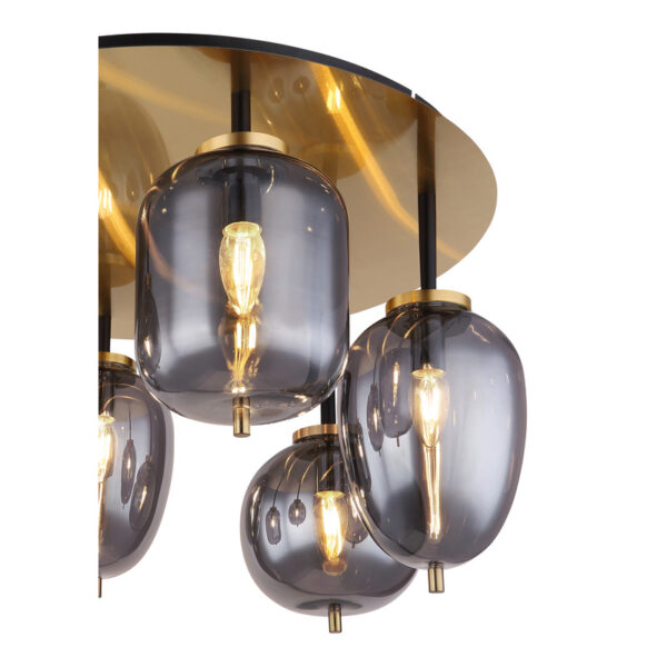 BLACKY I 15345-6DMM PLAFONSKA LAMPA GLOBO LIGHTING - Image 4