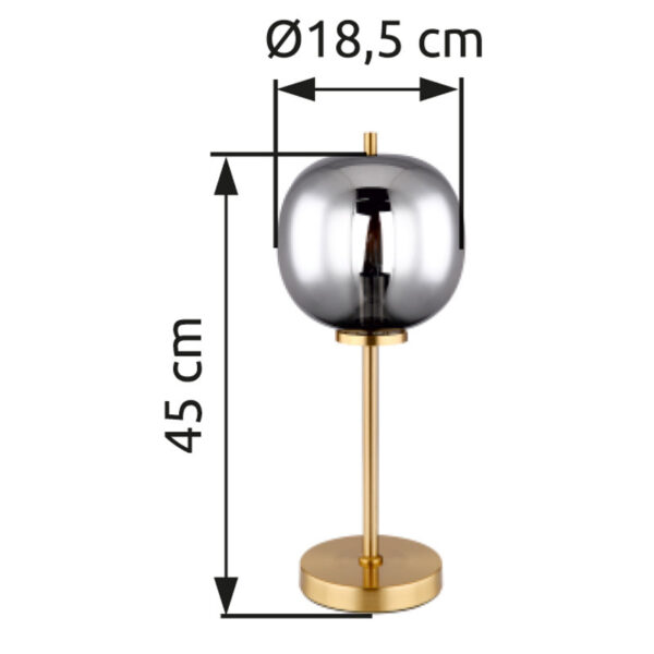 BLACKY I 15345TMM STONA LAMPA GLOBO LIGHTING - Image 7
