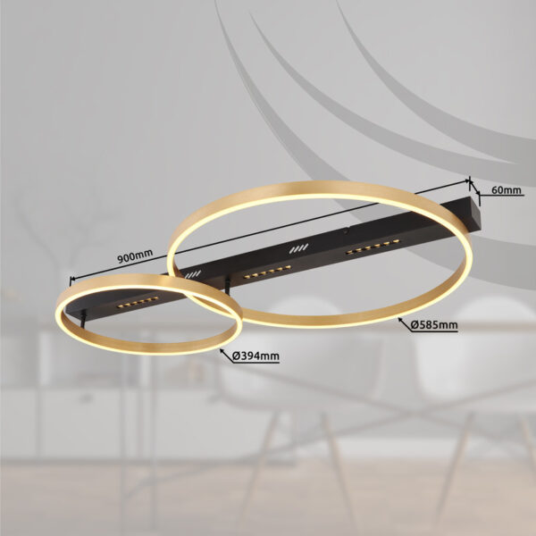 LUFFY 48461-54R LED PLAFONSKA LAMPA GLOBO LIGHTING - Image 9
